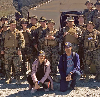 Interdisciplinary Team of Students Helps Marine Corps Battalion Optimize Medical Training